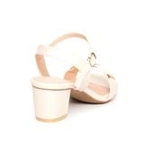 Sandal nữ Hanatabi quai ngang có khóa mũi vuông gót cao 5cm hậu c đế TA cao cấp chống trơn trượt mã HNSDG5F997 (Size 35 -> 41)