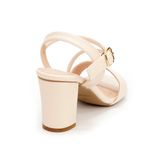 giày sandal nữ cao gót 7cm Hanatabi quai ngang mũi vuông hậu c đế TA bigsize (35-41) mã HNSDG7F897