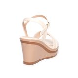 Giày sandal nữ đế xuồng PU siêu nhẹ cao 8cm Hanatabi quai 2 xếp hậu c (35-39) mã HNSDX8F1119