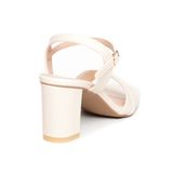 giày sandal nữ cao gót 7cm Hanatabi quai 2 xếp mũi vuông hậu c đế TA bigsize (35-41) mã HNSDG7F936
