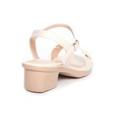 Sandal nữ Hanatabi quai ngang có khóa đế Pu siêu nhẹ cao 5cm hậu C mã HNSDG5F1002 (Size 35 -> 39)