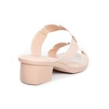 dép nữ đế PU siêu nhẹ cao 5cm Hanatabi quai nhị có khóa bigsize (35-42) mã HNDE3F780
