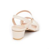 giày sandal nữ cao gót 3cm Hanatabi quai 2 xếp hậu c đế TA cao cấp bigsize (35-41) mã HNSDG3F930
