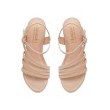 Giày Sandal Nữ Đế PU Siêu Nhẹ Cao 9cm Hanatabi Quai Chéo Hậu C (35-39) Mã HNSDX9F853