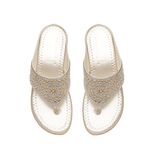 Dép kẹp nữ Hanatabi quai xoàn đế xuồng cao 5cm mã HNDEK5F798 (Size 36 -> 40)