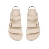 Sandal nữ Hanatabi 2 lớp quai bản ngang may liền đế cao 3cm mã HNSD3F866 (Size 35 -> 39)