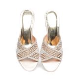 dép nữ cao gót 5cm Hanatabi quai ngang đính đá đế TA cao cấp bigsize (35-41) mã HNDE5F1093