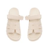 Dép nữ Hanatabi 2 lớp quai đan may liền đế cao 4cm mã HNDE4F899 (Size 35 -> 39)