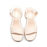 giày sandal nữ đế PU siêu nhẹ cao 7cm Hanatabi quai 1 xếp hậu c (35-39) mã HNSDG7F967