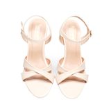 giày sandal nữ cao gót 7cm Hanatabi quai chéo hậu c đế TA bigsize (35-41) mã HNSDG7F1058