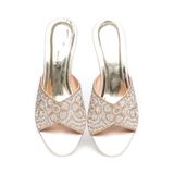 dép nữ cao gót lăn vân gỗ 5cm Hanatabi quai ngang đính đá đế TA cao cấp bigsize (35-41) mã HNDE5F1097