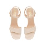 giày sandal nữ cao gót 3cm Hanatabi quai 2 xếp mũi vuông hậu c đế TA bigsize (35-41) mã HNSDG3F935