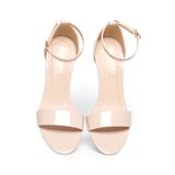 giày sandal nữ cao gót 7cm Hanatabi quai ngang hậu chụp đế TA bigsize (35-41) mã HNSDG7F1044