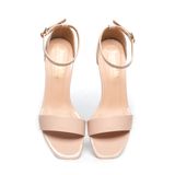 giày sandal nữ cao gót 5cm Hanatabi quai ngang hậu chụp đế TA bigsize (35-41) mã HNSDG5F1043