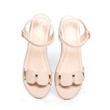 Sandal nữ Hanatabi quai ngang có khóa đế Pu siêu nhẹ cao 5cm hậu C mã HNSDG5F1003 (Size 35 -> 39)