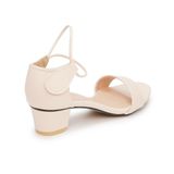 giày sandal nữ gót cao 3cm Hanatabi quai ngang hậu chụp đế TA bigsize (35-41) mã HNSDX3F592