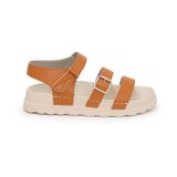 Sandal nữ Hanatabi 2 lớp quai bản ngang may liền đế cao 3cm mã HNSD3F866 (Size 35 -> 39)