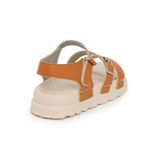 Sandal nữ Hanatabi 2 lớp quai bản ngang may liền đế cao 3cm mã HNSD3F866 (Size 35 -> 39)