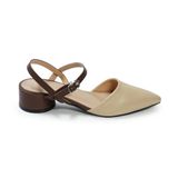 Sandal Bít Mũi Trơn Hậu Gài Gót Tròn Mã HNMI3F0027 (Size 35 -> 39)