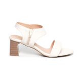 giày sandal nữ cao gót 5cm Hanatabi quai ngang khóa kéo đế TA bigsize (35-41) mã HNSDG5F1040