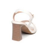 giày sandal nữ cao gót 7cm Hanatabi quai 1 xếp mũi vuông hậu c đế TA bigsize (35-41) mã HNSDG7F1039