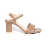 giày sandal nữ cao gót 7cm Hanatabi quai 2 xếp mũi vuông hậu c đế TA bigsize (35-41) mã HNSDG7F936