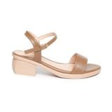 Giày sandal nữ đế PU siêu nhẹ cao 5cm Hanatabi quai ngang hậu c bigsize (35-42) mã HNSDG5F1141