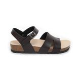 Sandal nữ Hanatabi quai chữ H đế trấu cao 3cm mã HNSD3F985 (Size 35 -> 39)