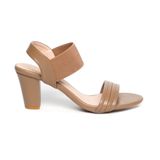 giày sandal nữ cao gót 7cm Hanatabi quai ngang hậu thun đế TA cao cấp bigsize (35-41) mã HNSDG7F1151