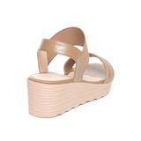 giày sandal nữ đế PU siêu nhẹ cao 5cm Hanatabi quai ngang hậu thun (35-40) mã HNSD5F1143