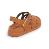 Sandal nữ Hanatabi 2 lớp quai ngang may liền đế cao 3cm mã HNSD3F794 ( Size 35 -> 39)