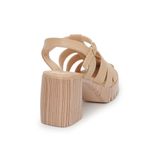 Giày Sandal Nữ Đế PU Siêu Nhẹ Cao 7cm Hanatabi Quai Xương Cá Bít Mũi Hậu C (35-39) Mã HNSDG7F847
