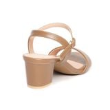 Giày Sandal Nữ Cao Gót 5cm Hanatabi Quai Ngang Hậu C Đế TA Cao Cấp Bigisze (35-41) Mã HNSDG5F813