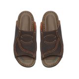 Dép da nam đế cao 2cm mã HNDEDA2F751 (Size 38 -> 42)