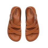 Sandal nữ Hanatabi 2 lớp quai ngang may liền đế cao 3cm mã HNSD3F794 ( Size 35 -> 39)