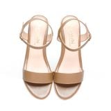 Giày sandal nữ đế PU siêu nhẹ cao 5cm Hanatabi quai ngang hậu c bigsize (35-42) mã HNSDG5F1141