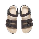 Sandal nữ Hanatabi 2 quai ngang có khóa đế trấu cao 3cm mã HNSD3F986 (Size 35 -> 39)