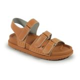 Sandal nữ Hanatabi 2 lớp 3 quai xé may liền đế cao 3cm mã HNSD424 ( Size 35 -> 39)