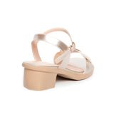 Sandal nữ Hanatabi quai ngang có khóa đế Pu siêu nhẹ cao 5cm hậu C mã HNSDG5F1003 (Size 35 -> 39)