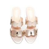 dép nữ cao gót 5cm Hanatabi quai nhị đế TA cao cấp bigsize (35-41) mã HNDE5F1011