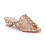 dép nữ cao gót mica 3cm hanatabi quai lưới đính đá đế TA cao cấp bigsize (35-41) mã HNDE5F903