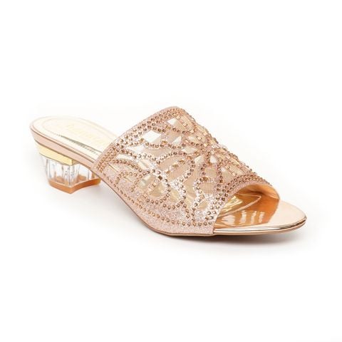 dép nữ cao gót mica 3cm Hanatabi quai lưới đính đá đế TA cao cấp bigsize (35-41) mã HNDE3F959
