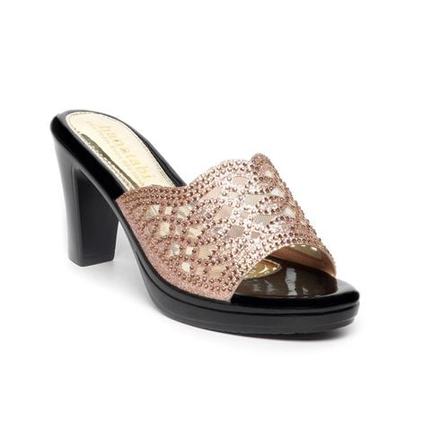 dép nữ đế PU đen siêu nhẹ cao 9cm Hanatabi quai lưới đính đá bigsize (36-40) mã HNDE9F1046