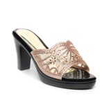 dép nữ đế PU đen siêu nhẹ cao 9cm Hanatabi quai lưới đính đá bigsize (36-40) mã HNDE9F1048