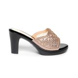 dép nữ đế PU đen siêu nhẹ cao 9cm Hanatabi quai lưới đính đá bigsize (36-40) mã HNDE9F1047