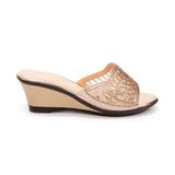 dép nữ đế xuồng PU siêu nhẹ cao 7cm Hanatabi quai lưới đính dá (35-39) mã HNDEL7F942