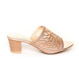 dép nữ cao gót lăn vân gỗ cao 5cm Hanatabi quai lưới đính đá đế TA cao cấp bigsize (35-41) mã HNDE5F960