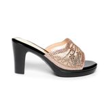 dép nữ đế PU đen siêu nhẹ cao 9cm Hanatabi quai lưới đính đá bigsize (36-40) mã HNDE9F1048