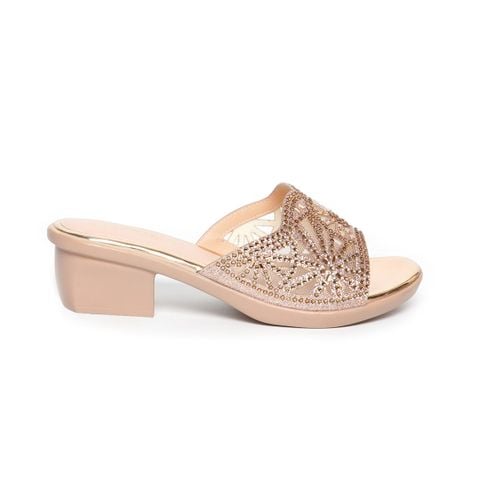 dép nữ đế PU kem siêu nhẹ cao 5cm Hanatabi quai lưới đính đá bigsize (35-42) mã HNDE5F1037