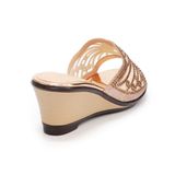 Dép nữ Hanatabi quai lưới đính đá đế xuồng siêu nhẹ cao 7cm mã HNDEL7F941 (Size 35 -> 39)